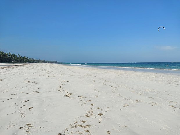 Kinondo Beach in Kenya