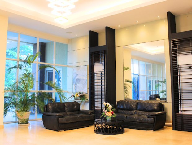 Lobby vom Apartmenthaus