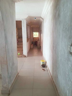 Flur im Ausbauhaus