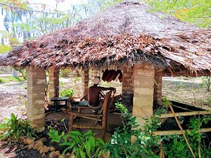 Gartenhaus auf dem Grundstck