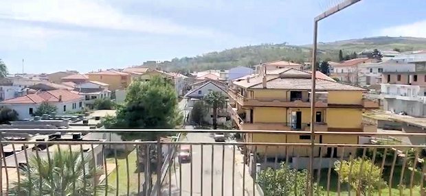 Ausblick vom Wohnhaus auf Torre Melissa Kalabrien