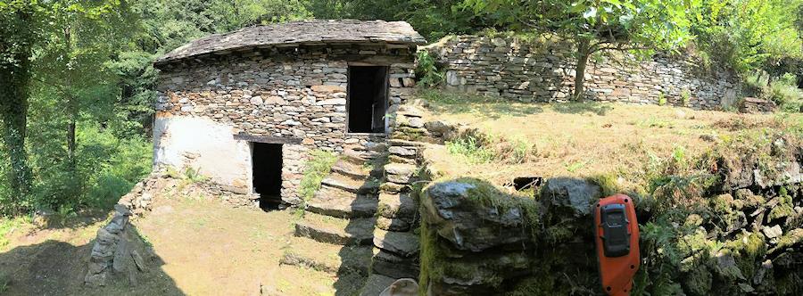 Natursteinhaus Rustico in Falmenta der Gemeinde Valle Cannobina Piemont Italien