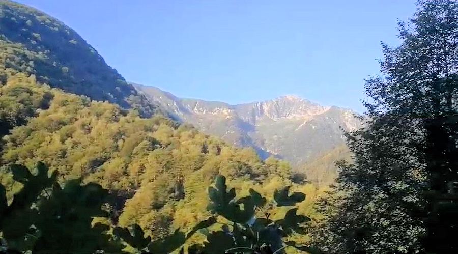 Berge von Valle Cannobina Italien