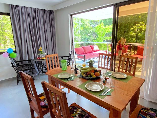 Wohnzimmer im Obergeschoss des Hauses