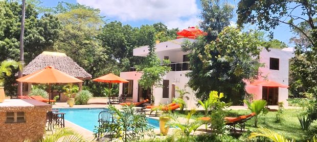 Haus mit Pool in Diani Beach
