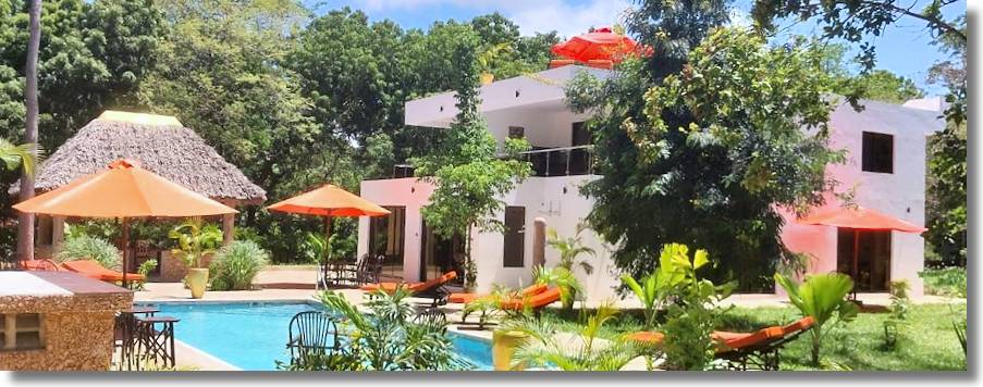 Wohnhaus Einfamilienhaus G�stehaus in Diani Beach Kenia