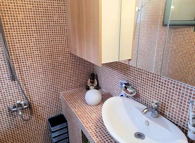 Duschbad des Hauses in Vasilitsi