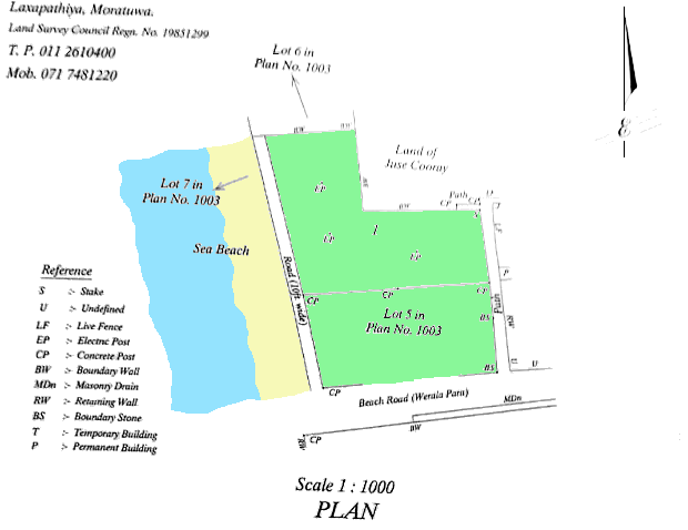 Strandgrundst�ck in Sri Lanka zum Kaufen