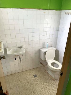 Duschbad des Ausbauhauses