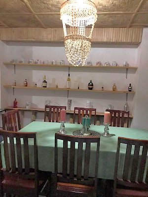 Essbereich im Ferienhaus