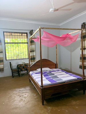 Zimmer des Wohnhaus in Tansania