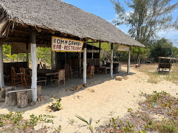 Strandbar zum Ferienhaus
