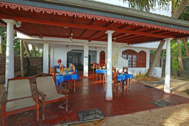 Terrasse vom Restaurant des Hotels