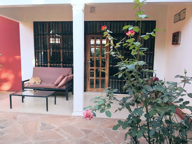 Haupteingang zum Haus