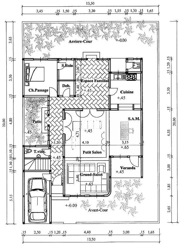 m�gliches Haus auf dem Grundst�ck