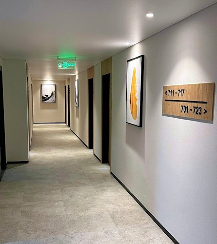 Flur im Apartmenhaus
