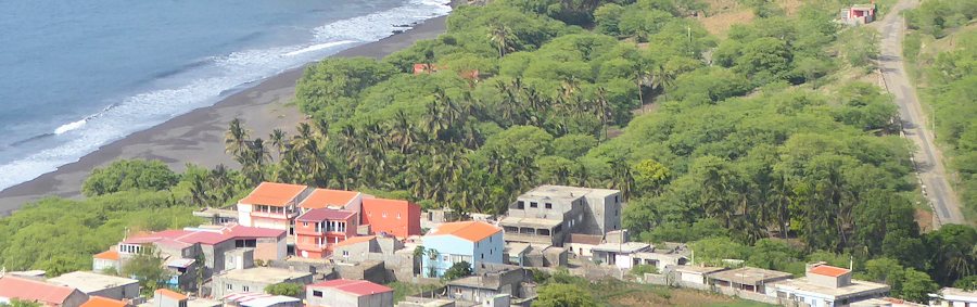 Grundst�ck der Insel Santiago Kap Verde
