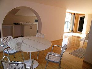 Wohnbereich vom historischen Stadthaus in Venedig