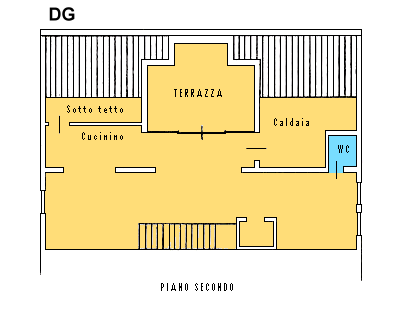 Stadthaus mit Terrasse in Venedig