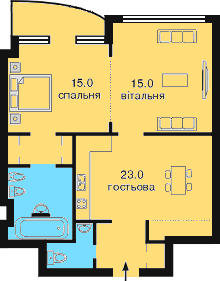 Wohnung in Kiew