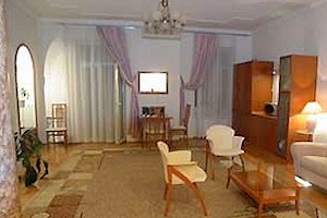 Wohnzimmer der Wohnung in Kiew