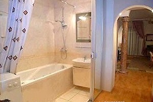 Bad der Eigentumswohnung in Kiew