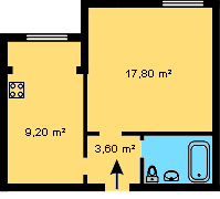 Apartment-Wohnung in Kiew