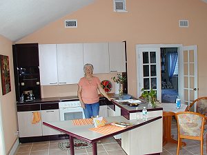 Kche im Gstezimmer des Wohnhauses