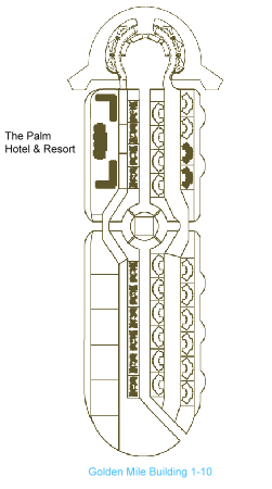 Golden Mile, The Palm Jumeirah, Dubai