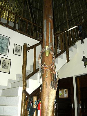 Wohnbereich der Cottage