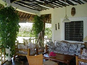 Terrasse der Cottage