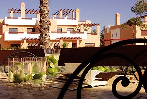 Ferienhaus mit Terrasse an der Algarve Portugal