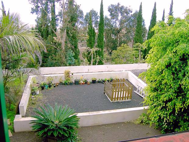 Garten Grundstck der Hacienda in Valle Guerra