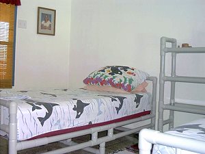 Schlafzimmer vom Ferienhaus