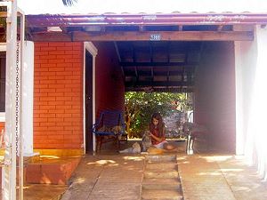 Durchfahrt vom Ausbauhaus