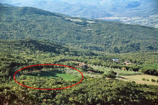 Grundstck bei Querceto und Volterra Toskana