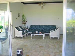 Wohnzimmer vom G�stehaus