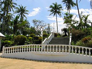 Strandtreppe der H�user