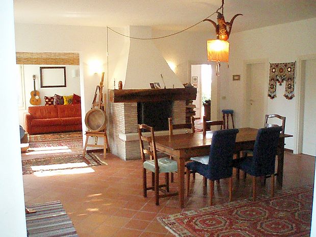 Wohnhaus mit Kamin in Venedig