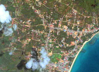 Lamai Town am Lamai Beach