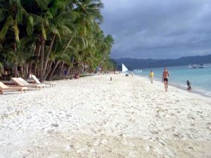 Strand der Insel Cebu Philippinen
