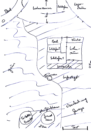 Haus mit G�stehaus in �thiopien Debre Zeit