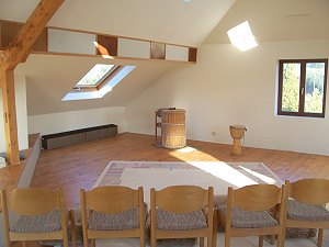 Landhaus im Dachgeschoss