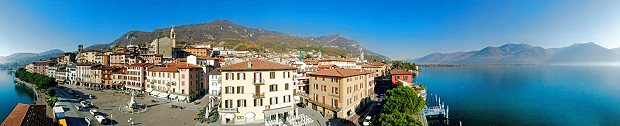 Lovere am See Lago dIseo in Italien