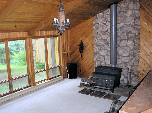 Einfamilienhaus mit Kaminofen Einfamilienhaus mit Kaminofen