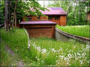 Garage vom Einfamilienhaus Garage vom Einfamilienhaus