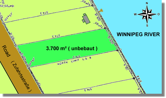 Grundstck am Winnipeg River in Lac du Bonnet Manitoba