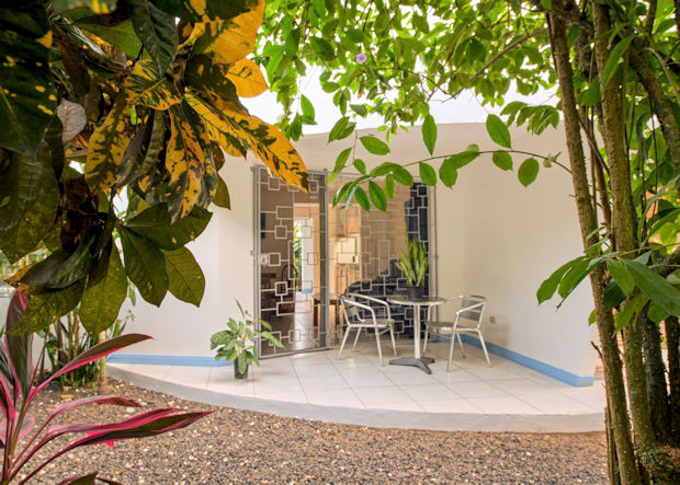 Terrasse eines Apartments vom Ferienhaus in Jaco Puntarenas