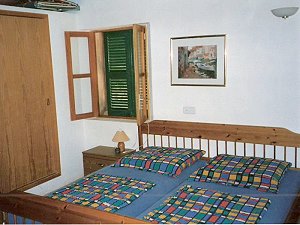 Schlafzimmer der Finca