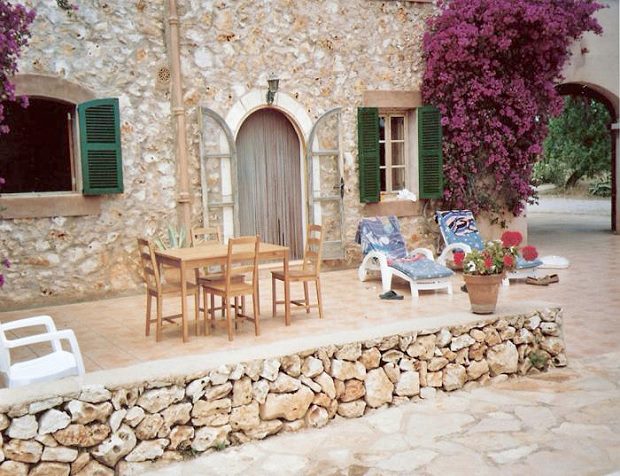 Terrasse der Finca